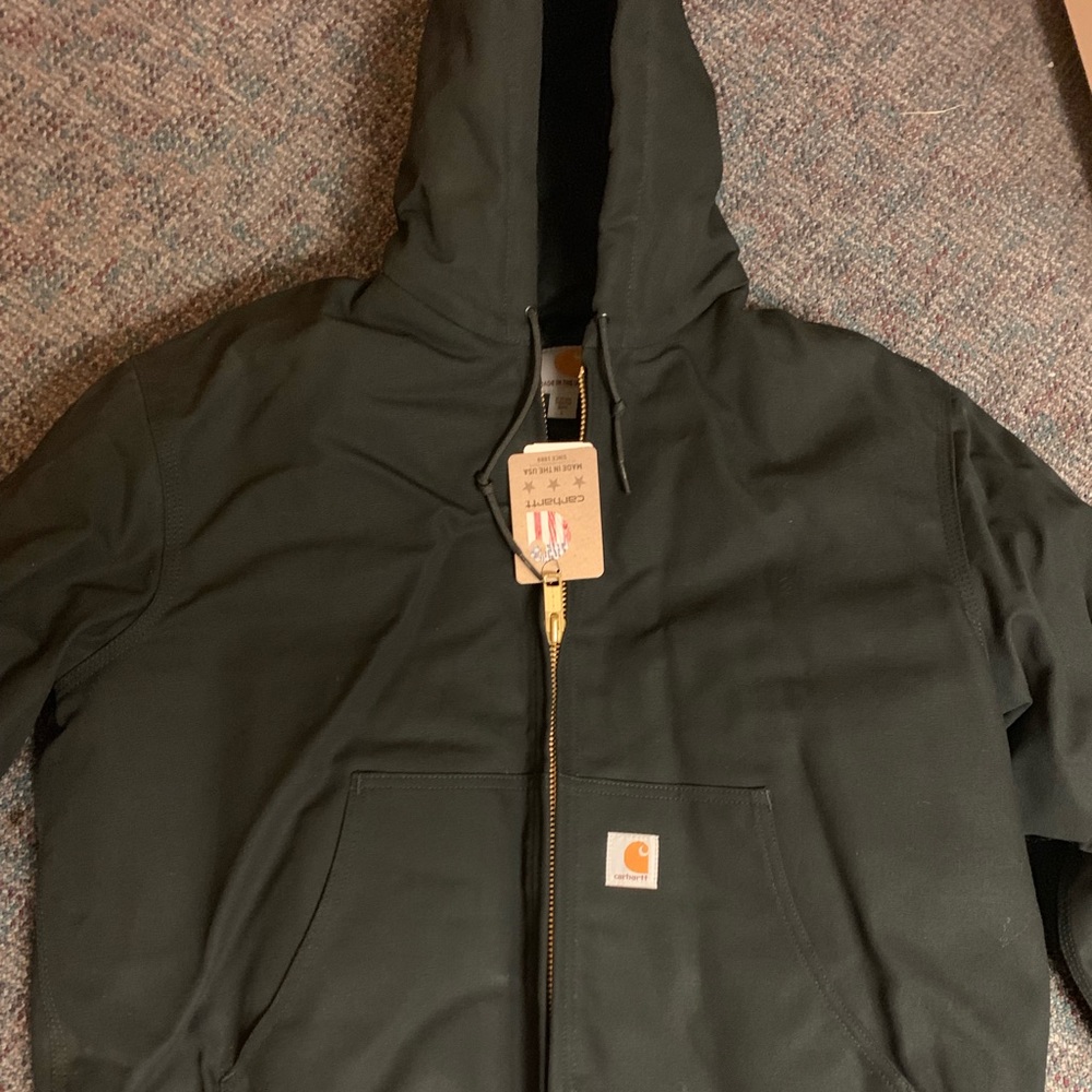 Carhartt top and bottoms, Jacket & Bib Overalls